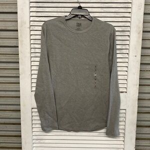 True Craft Grey Thermal Tee size Medium NEW